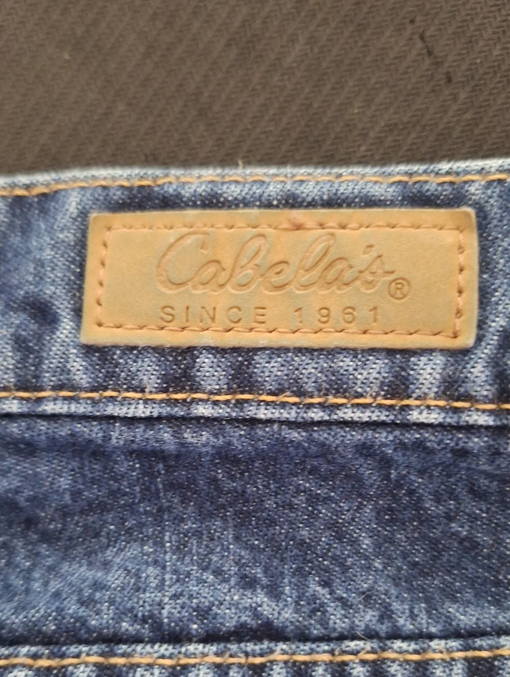 Cabela's Insulated Casuals Women's Dark Blue Straight Leg Jeans